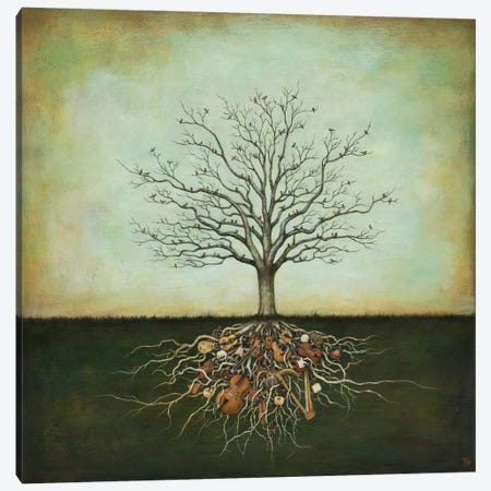 Strung Together Canvas Print #DUY3} by Duy Huynh Canvas Art Print