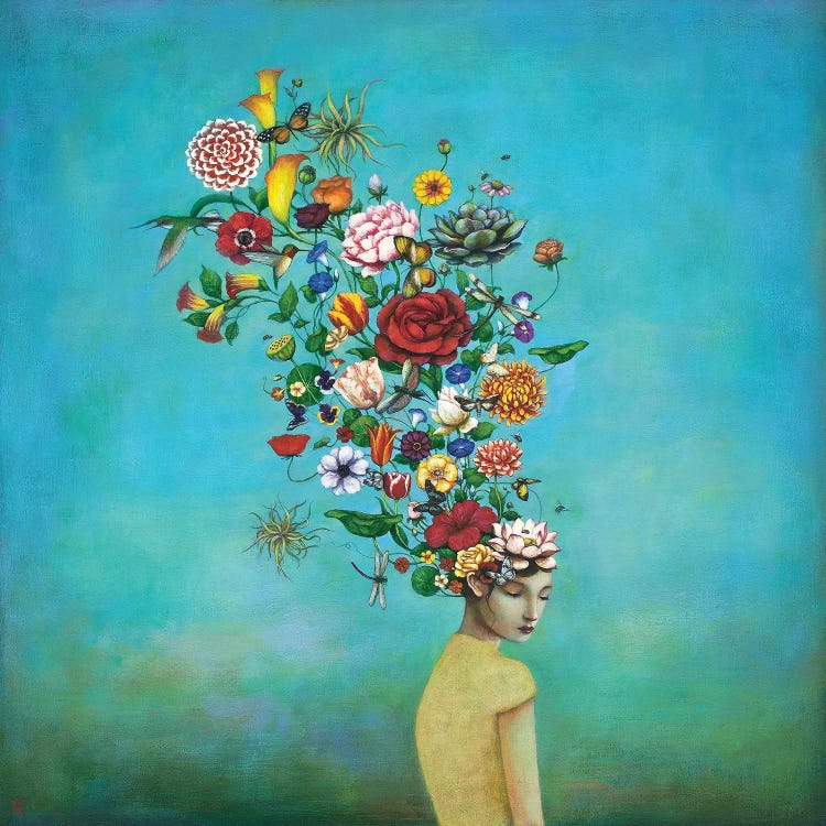 A Mindful Garden by Duy Huynh wall art