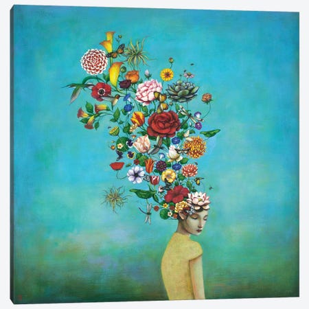 A Mindful Garden Canvas Print #DUY8} by Duy Huynh Canvas Print