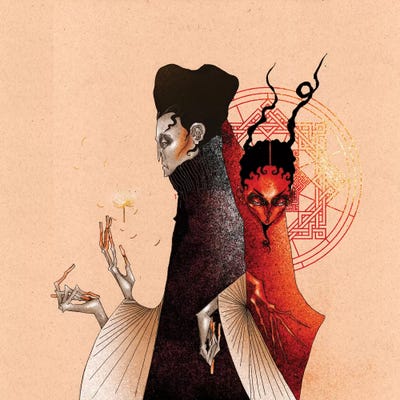 Doctor Faustus by DEMÖ acrylic art print