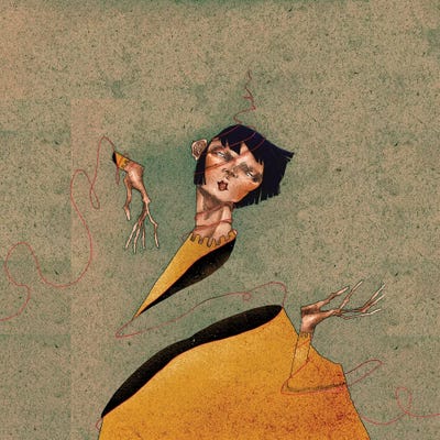 Passion Thread by DEMÖ acrylic art print