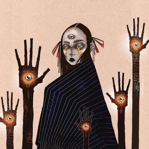 LGBTQ+ Artists: The Hand Reader by DEMÖ