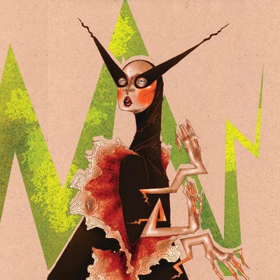 The Vigilante by DEMÖ canvas print