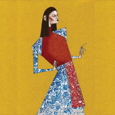 Untitled III by DEMÖ acrylic art print