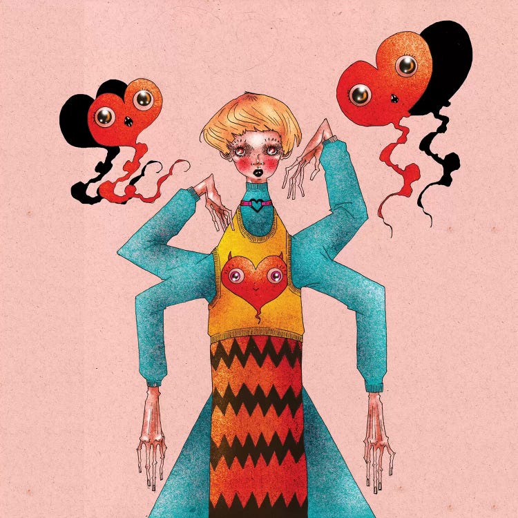 Valentine by DEMÖ wall art