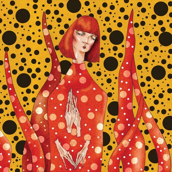 Ceiling Shatterers: Yayoi Kusama by DEMÖ