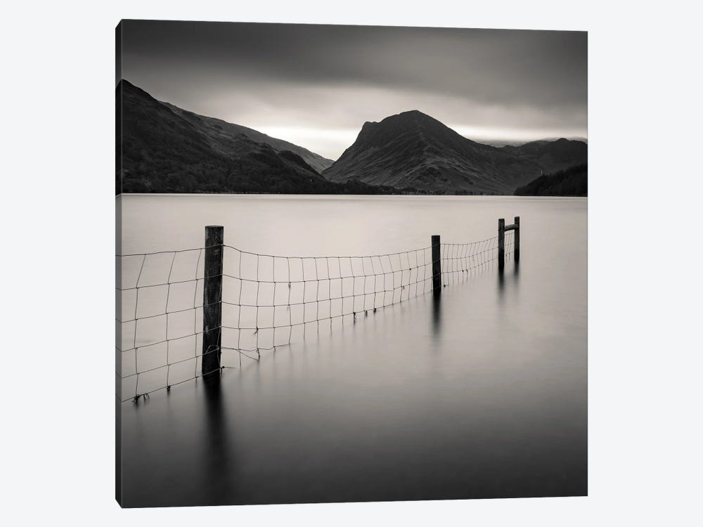 Buttermere Fence by Dave Bowman 1-piece Canvas Wall Art