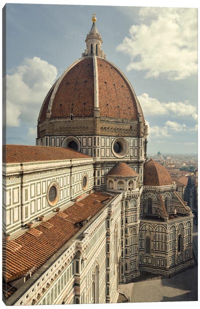 Cathedral Of Santa Maria Del Fiore Canvas Art Print - Florence Art