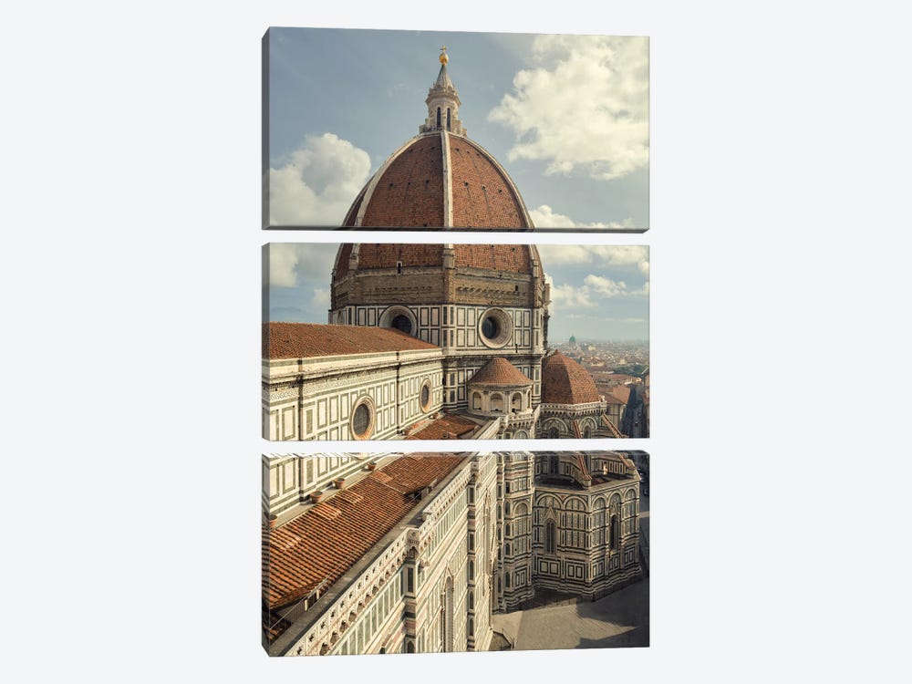 Cathedral Of Santa Maria Del Fiore by Dave Bowman 3-piece Canvas Artwork