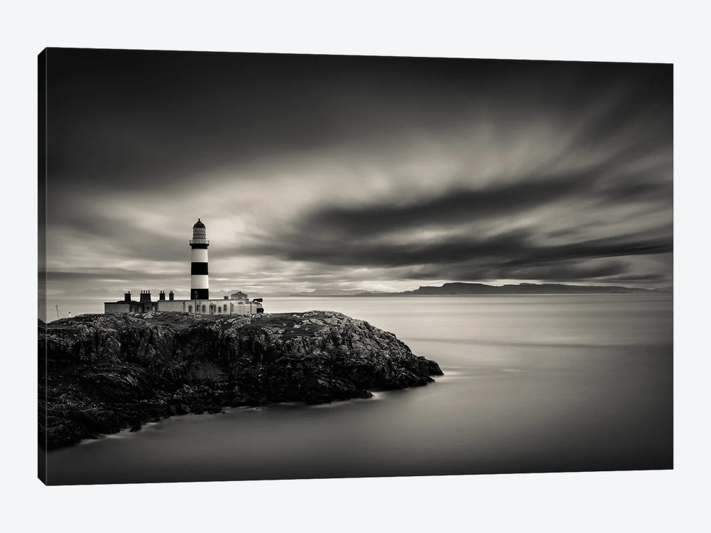 Eilean Glas Lighthouse I by Dave Bowman 1-piece Canvas Print