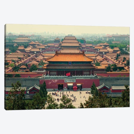 The Forbidden City Canvas Print #DVB123} by Dave Bowman Art Print