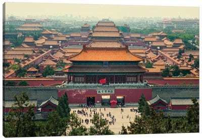 The Forbidden City Canvas Art Print - Building & Skyscraper Art