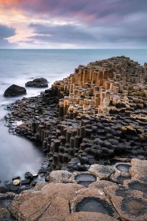 Giants Causeway Sunset