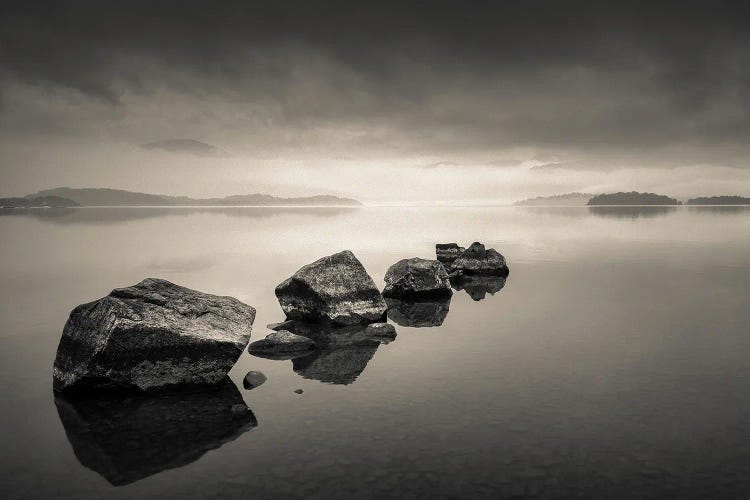 Loch Lomond Dawn by Dave Bowman wall art