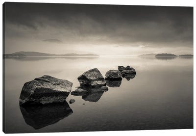 Loch Lomond Dawn Canvas Art Print - Lake & Ocean Sunrise & Sunset Art