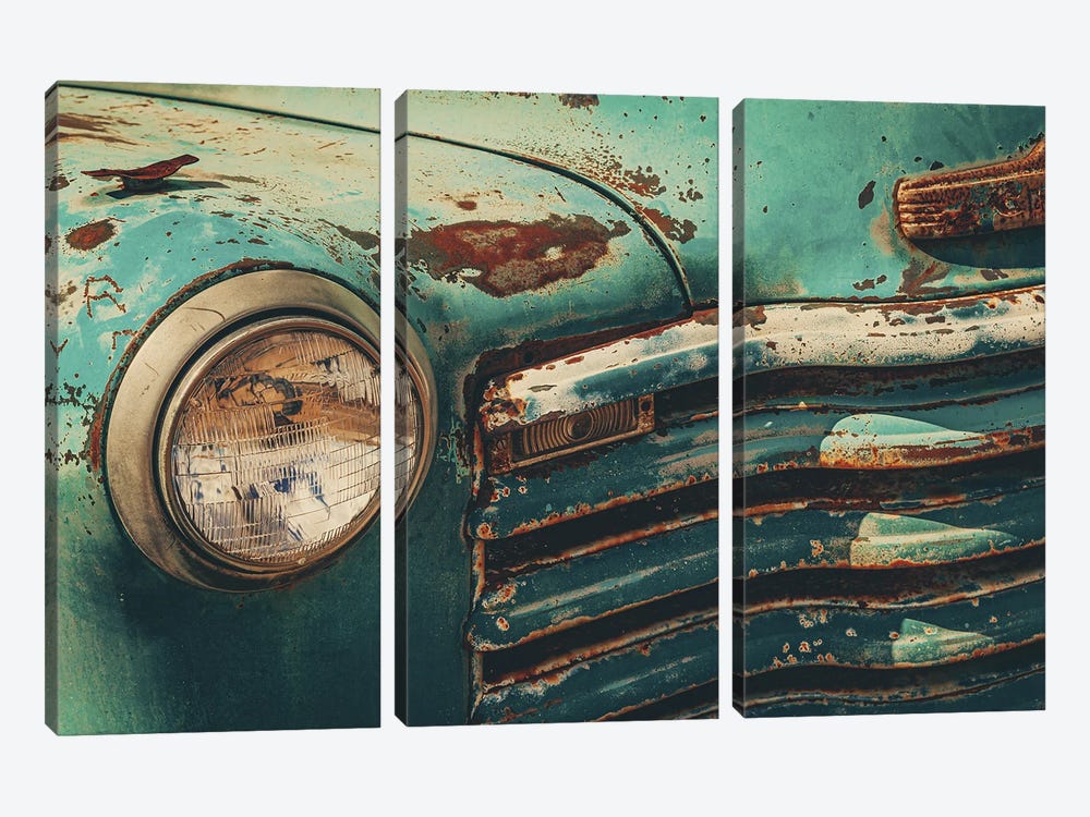 Old Chevy by Dave Bowman 3-piece Art Print