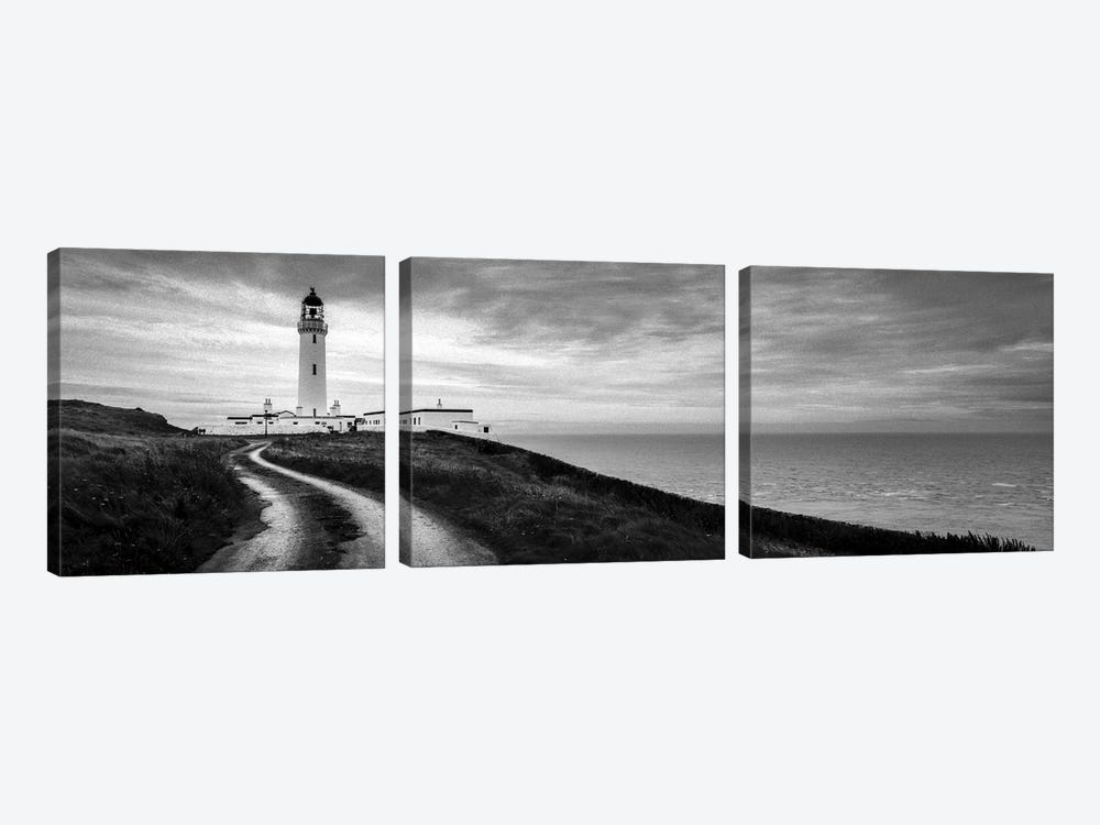 Mull Of Galloway Lighthouse by Dave Bowman 3-piece Canvas Art