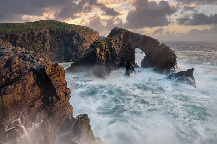 Stac A Phris Sea Arch by Dave Bowman wall art