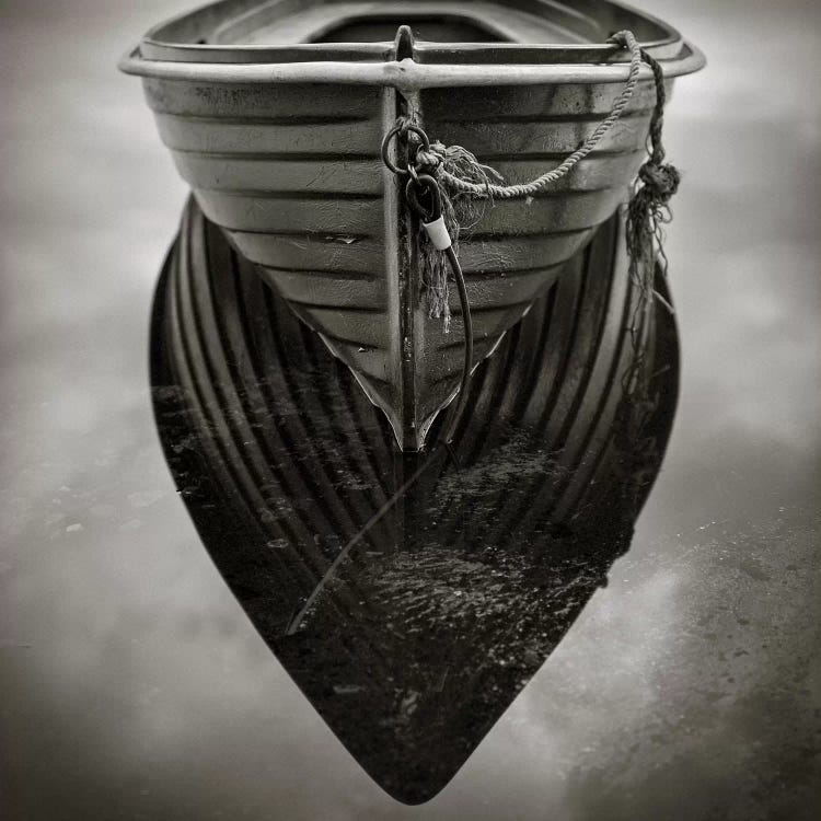 Boat Reflection by Dave Bowman wall art