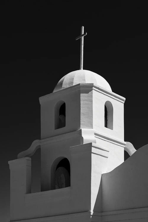 Old Adobe Mission Bell Tower by Dave Bowman wall art