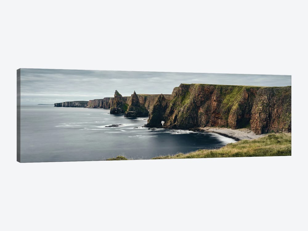 Duncansby Coastline And Stacks by Dave Bowman 1-piece Canvas Artwork