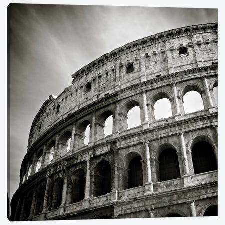 Colosseum Canvas Print #DVB19} by Dave Bowman Canvas Print
