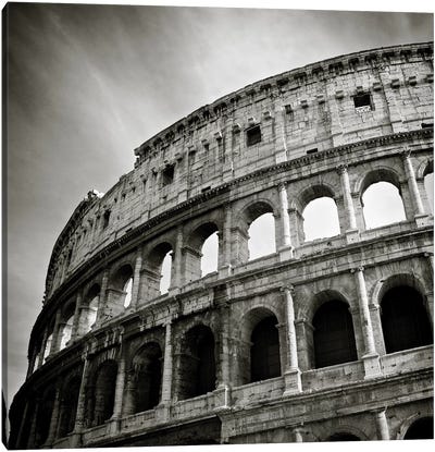 Colosseum Canvas Art Print - Dave Bowman
