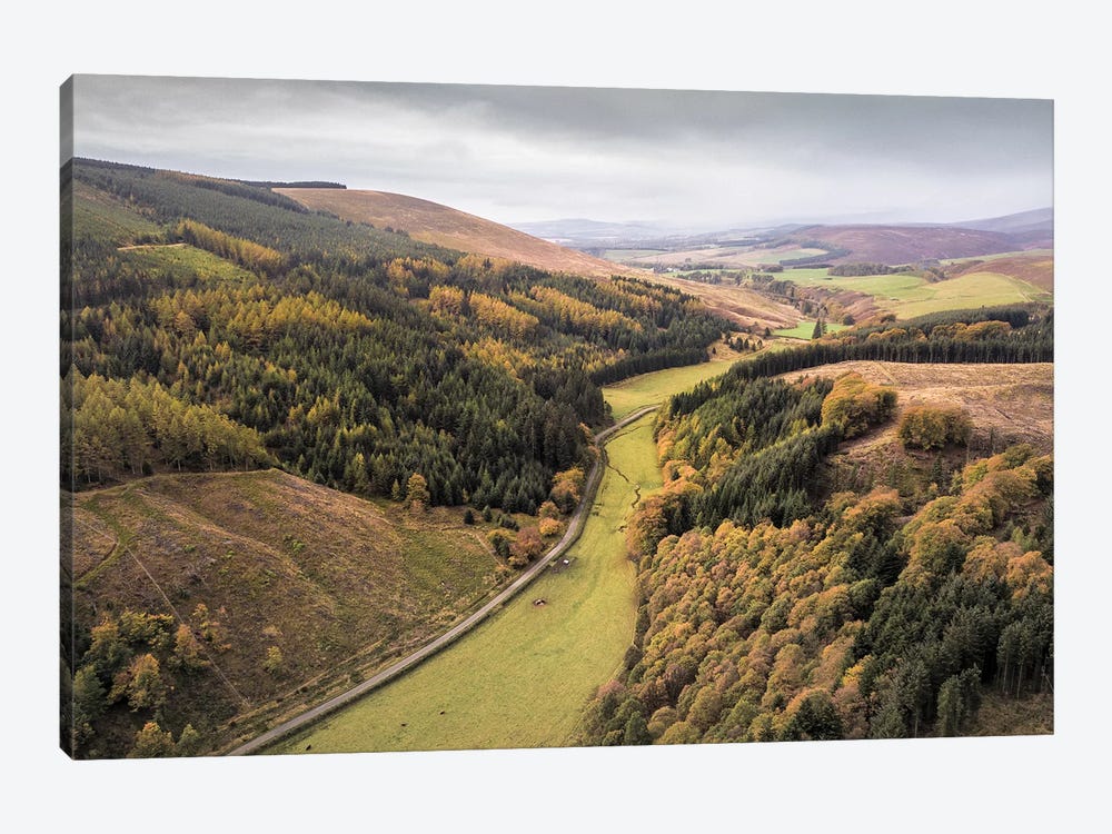 Above Drumtochty by Dave Bowman 1-piece Art Print