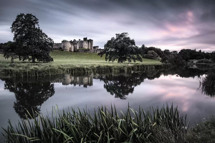 Alnwick Castle Sunset by Dave Bowman wall art