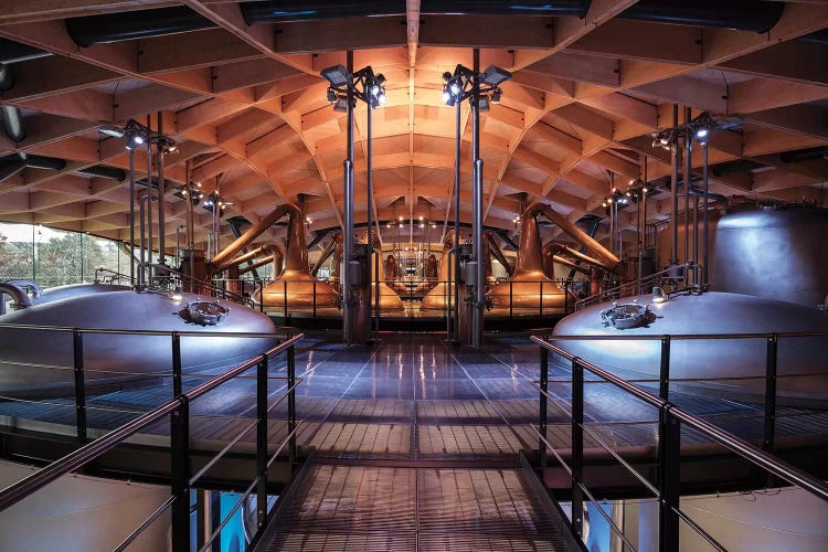 Macallan Distillery by Dave Bowman wall art