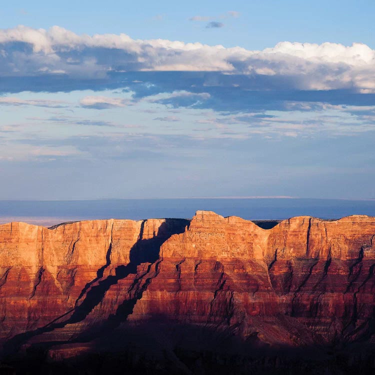 North Rim At Sunset