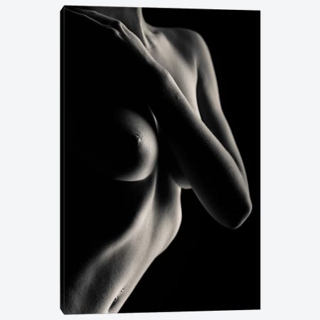 Nude Study XI Canvas Print #DVB57} by Dave Bowman Canvas Artwork