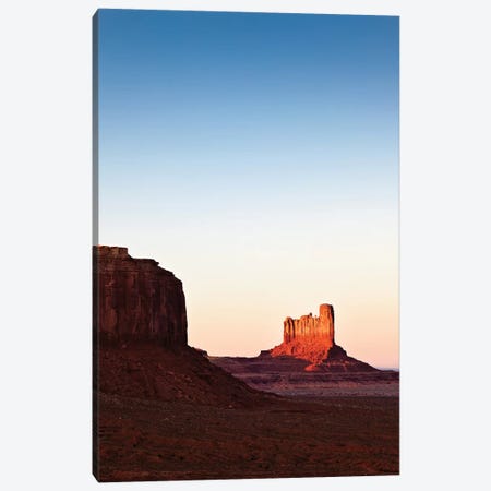 Sunset In The Valley Canvas Print #DVB85} by Dave Bowman Canvas Art Print