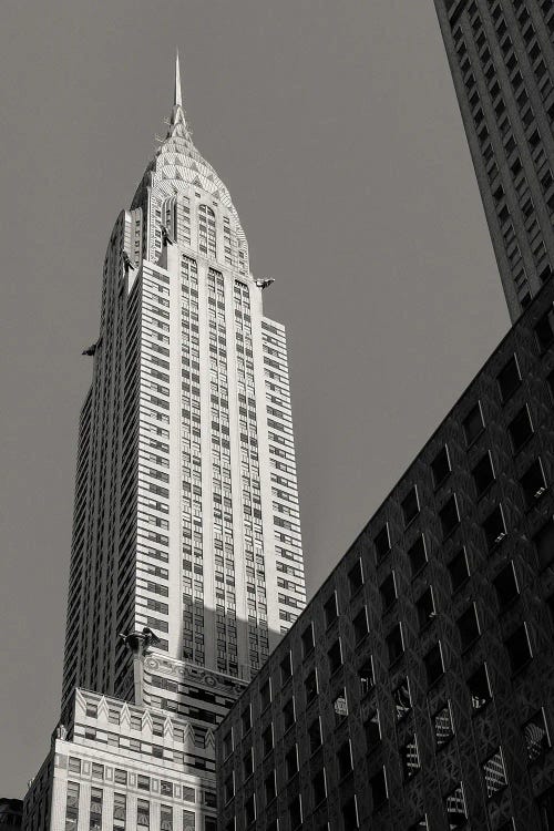 Chrysler In Morning Sun by Dave Bowman wall art