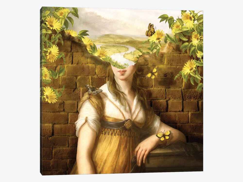 Wandering Mind - Woman by Diogo Verissimo 1-piece Canvas Wall Art