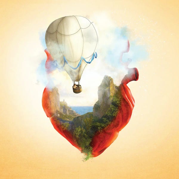 Diogo Verissimo: Floating Heart by Diogo Verissimo