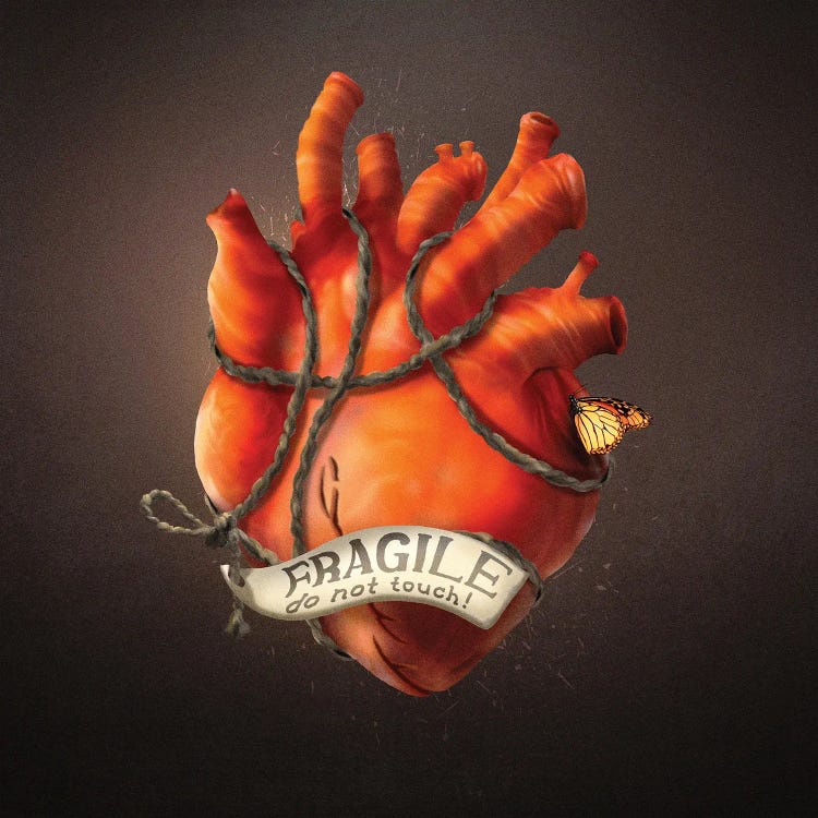 Fragile Heart by Diogo Verissimo wall art