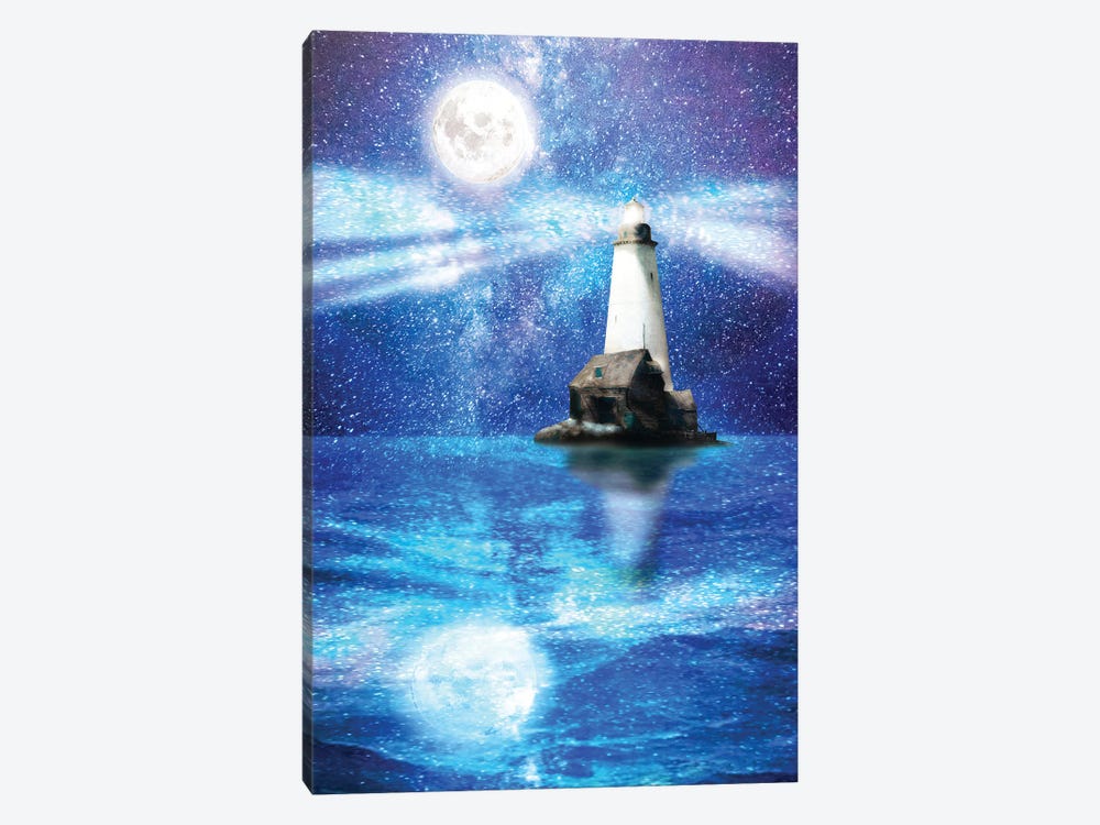 Lighthouse Of Stars 1-piece Art Print