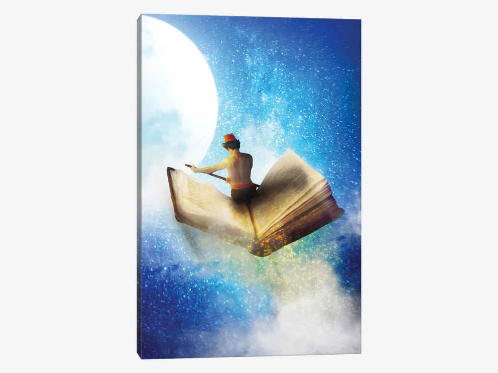 Full Moon Stories by Diogo Verissimo 1-piece Canvas Wall Art
