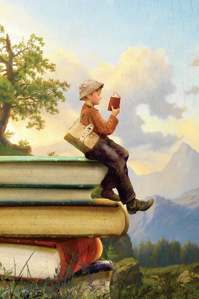 Afternoon Reading by Diogo Verissimo canvas print