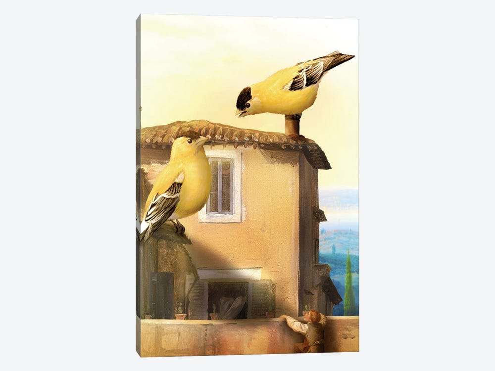 Big Birds by Diogo Verissimo 1-piece Canvas Art