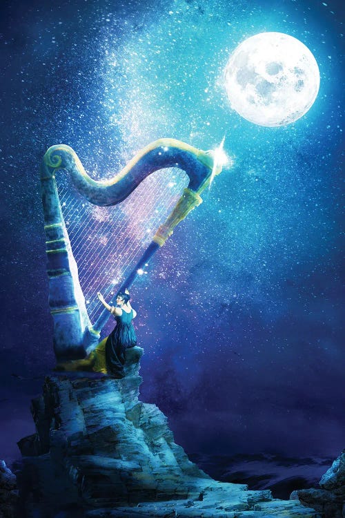 Ballad Of The Moon by Diogo Verissimo wall art