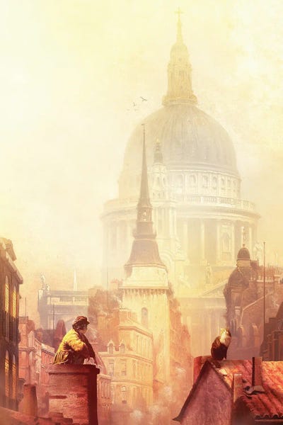 Chance Encounter by Diogo Verissimo framed canvas print