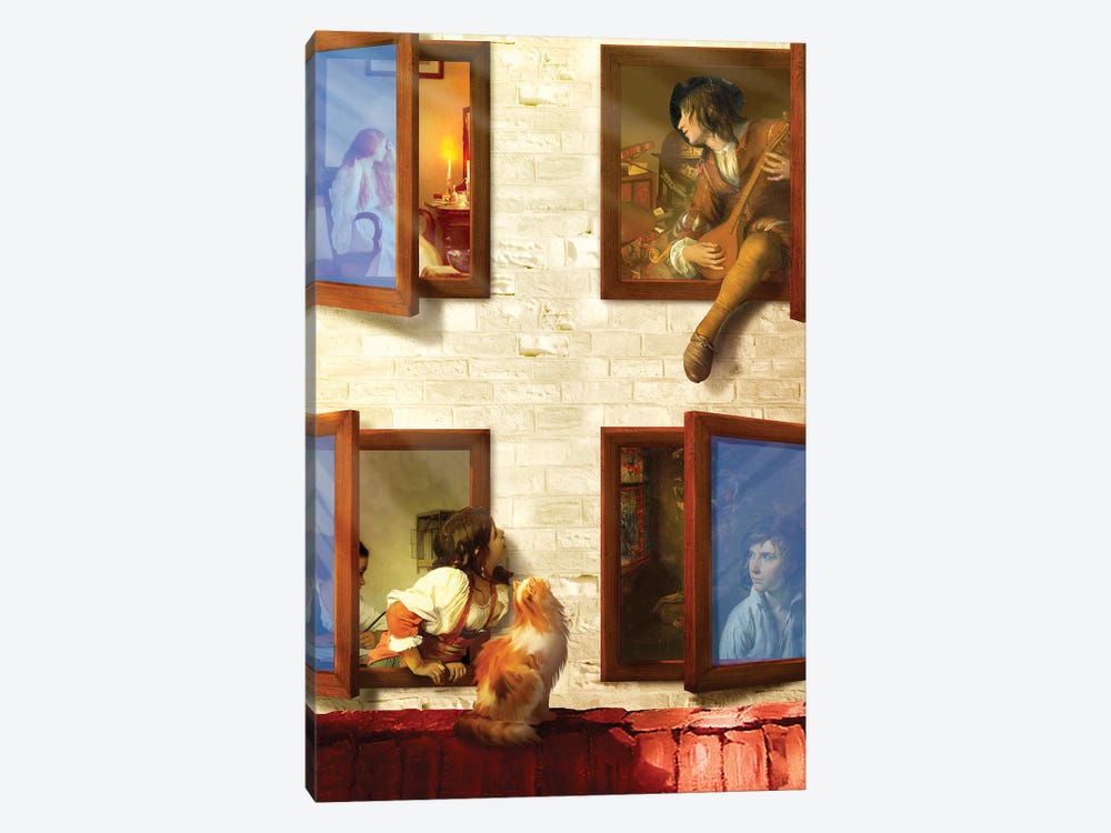 Window Serenade by Diogo Verissimo 1-piece Canvas Print