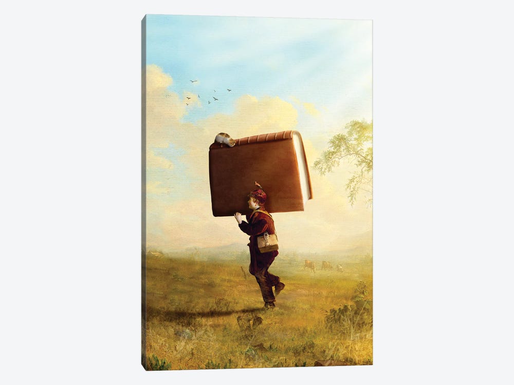 Young Travelling Storyteller by Diogo Verissimo 1-piece Canvas Art