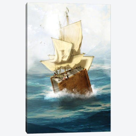 Story Travellers I Canvas Print #DVE174} by Diogo Verissimo Canvas Wall Art