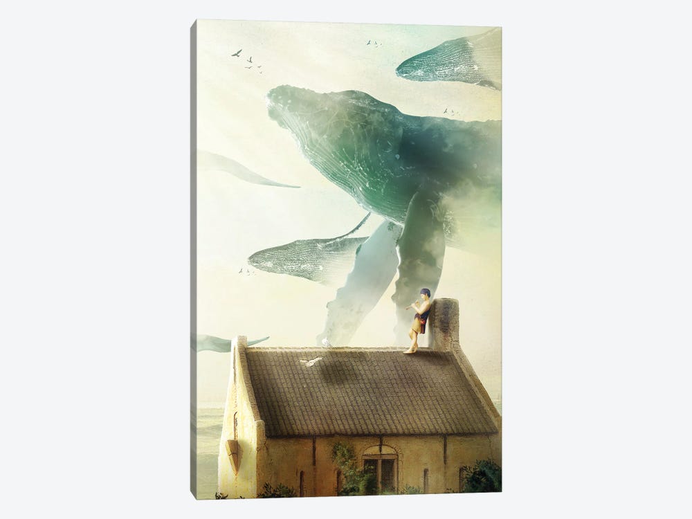 Singing Whales by Diogo Verissimo 1-piece Art Print