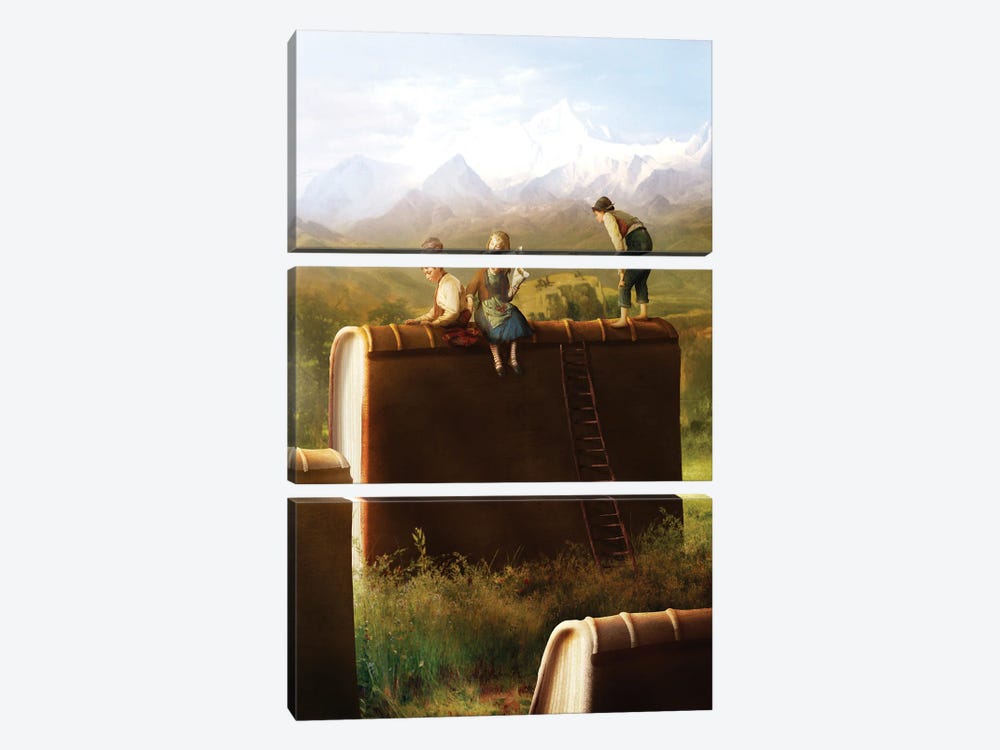 Growing Stories by Diogo Verissimo 3-piece Canvas Print