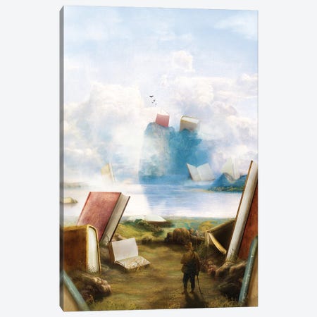 Forgotten Stories Canvas Print #DVE194} by Diogo Verissimo Canvas Wall Art