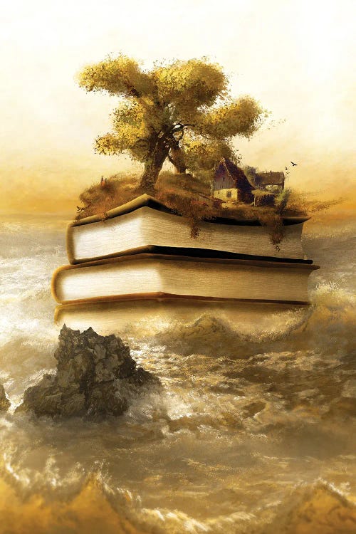 The Storyteller's Island by Diogo Verissimo wall art